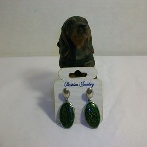 🌞Fashion Jewelery Green Sparkle Earrings